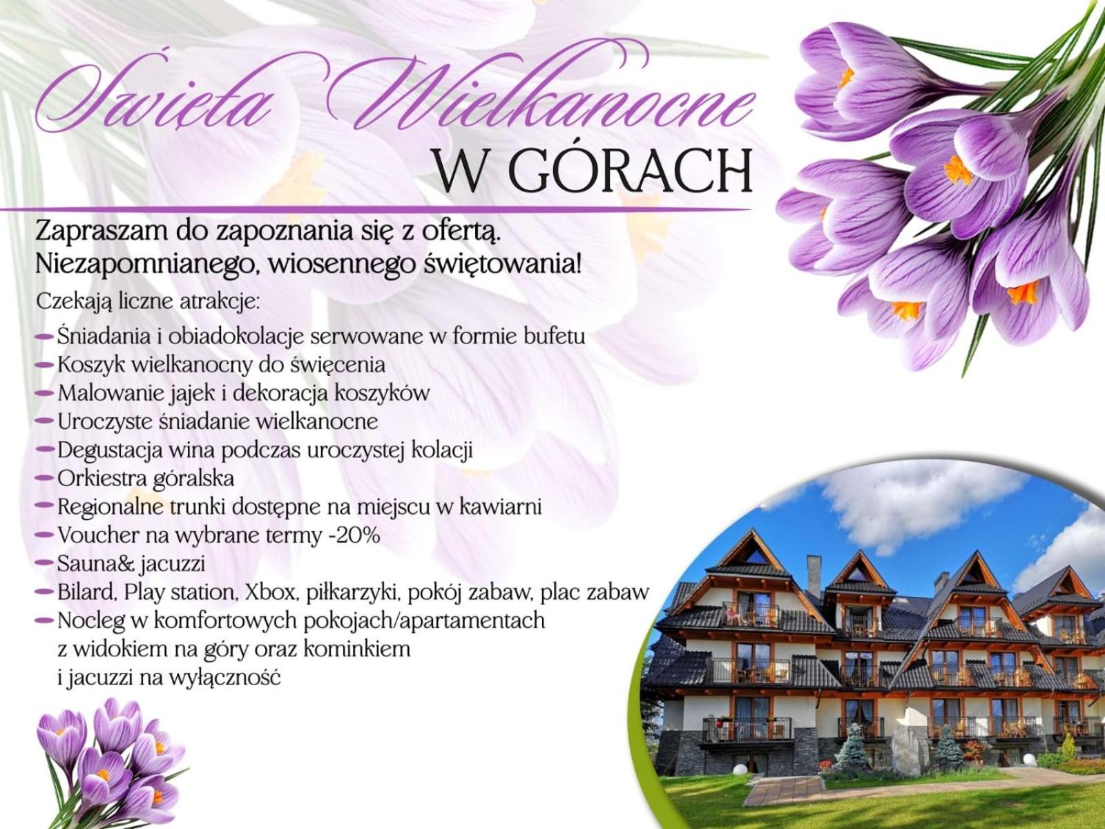 Eco Willa Karpatia Ski&Wellness Murzasichle Dış mekan fotoğraf